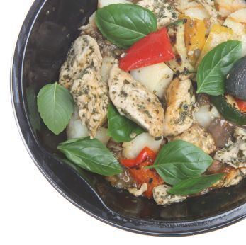 Packaged Chicken Dinner