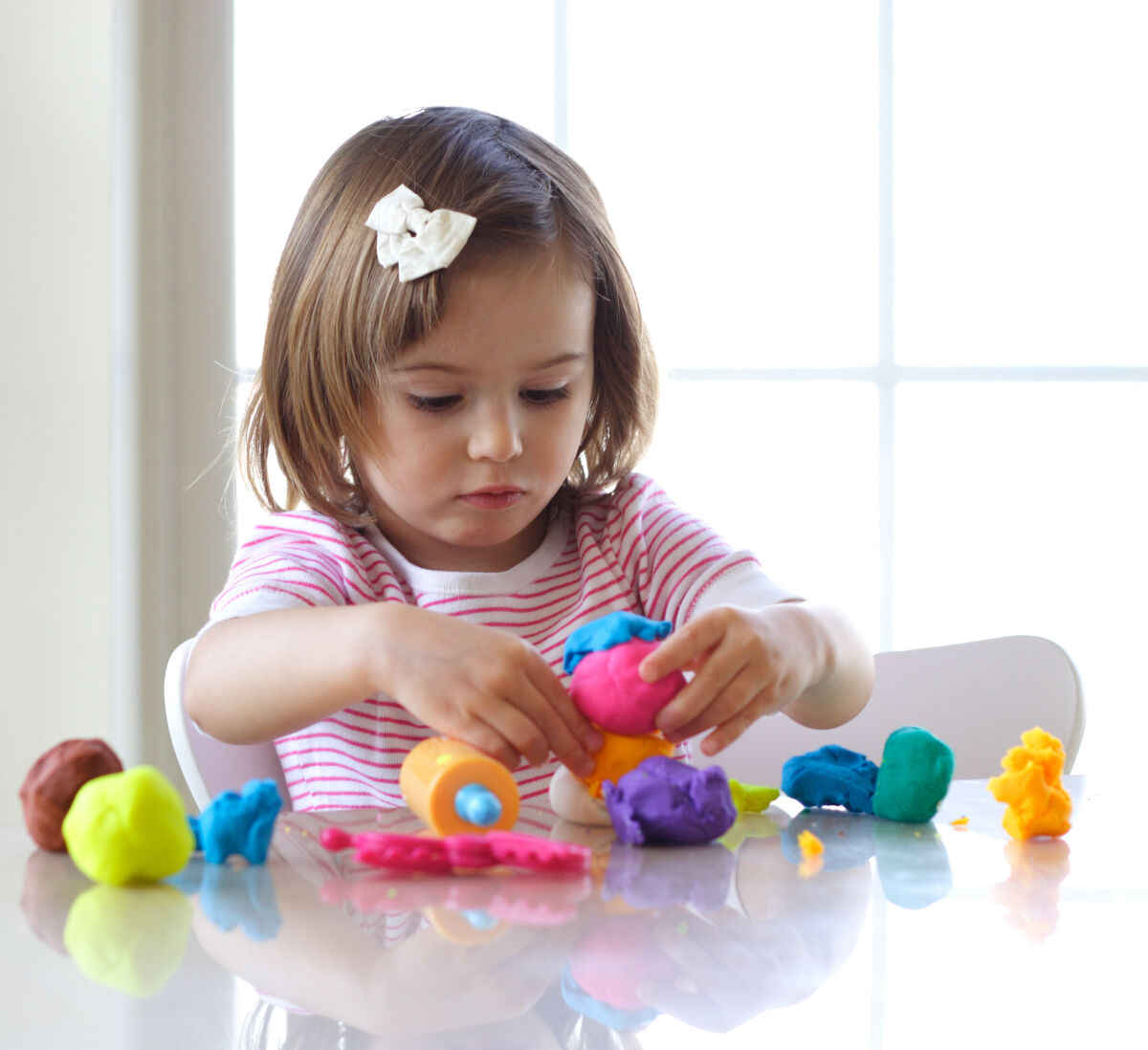 Gluten-containing play dough