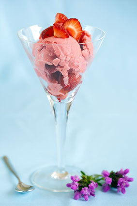 Strawberry Frozen Yogurt