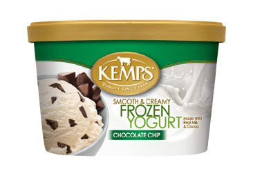 Kemps chocolate chip frozen yogurt