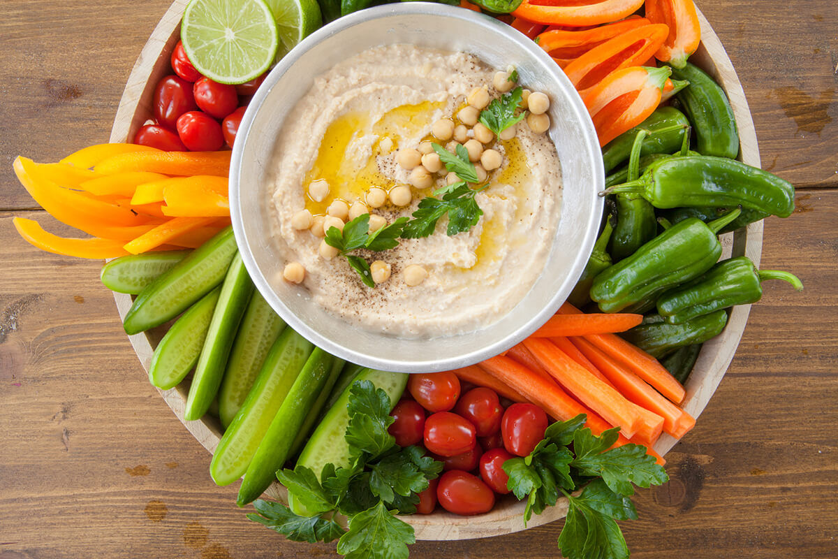 Protein Packed Crudité Platter
