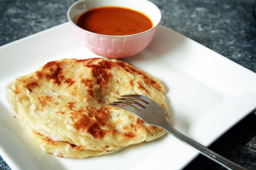 Roti on a Plate, istockphoto.com, licensed