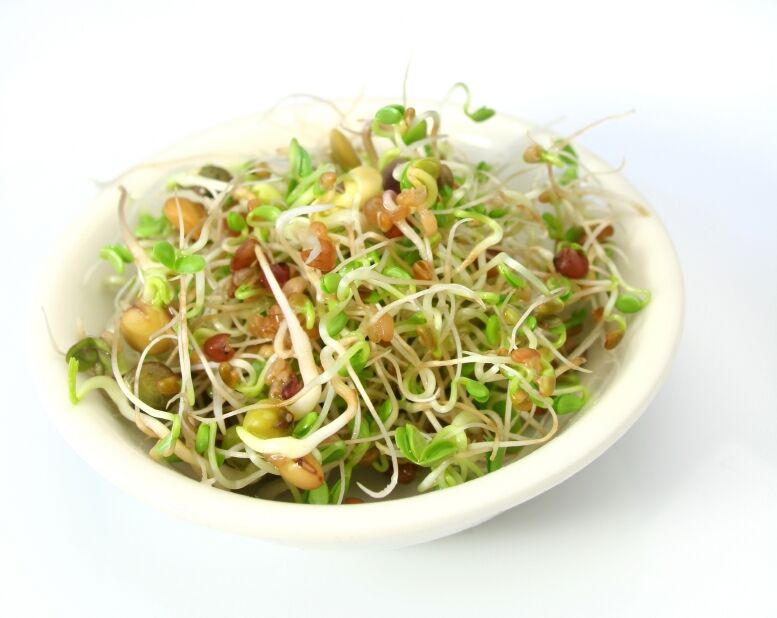 Mixed sprouts, istockphoto.com, licensed