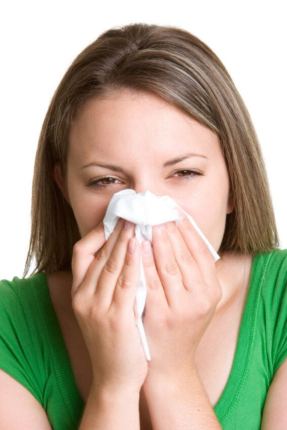 Stuffy nose caused by gluten intolerance