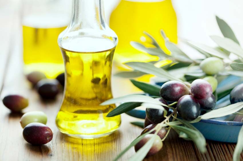 Olive oil for a healthy alternative to butter