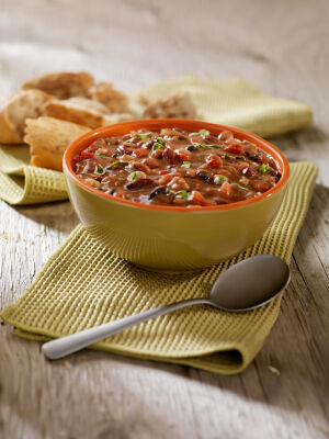 Lentil Soup with Crusty Bread