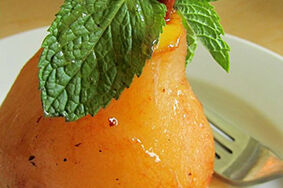 Poached Pear