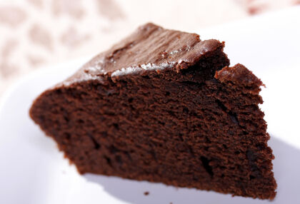 Slice of Chocolate Cake