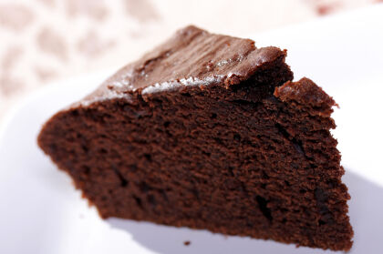 Slice of Chocolate Cake