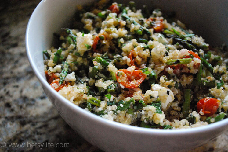 Quinoa Salad by Betsy Haley, BetsyLife.com