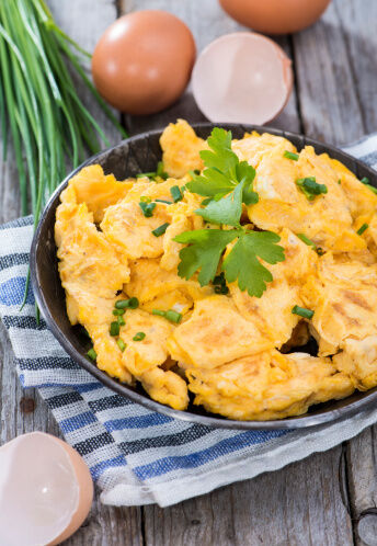 Scrambled eggs