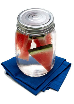 Watermelon infused water