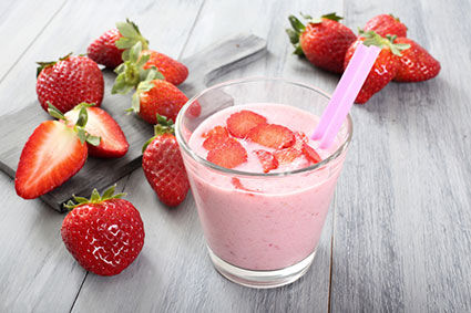 Strawberry smoothie