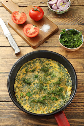 Veggie frittata