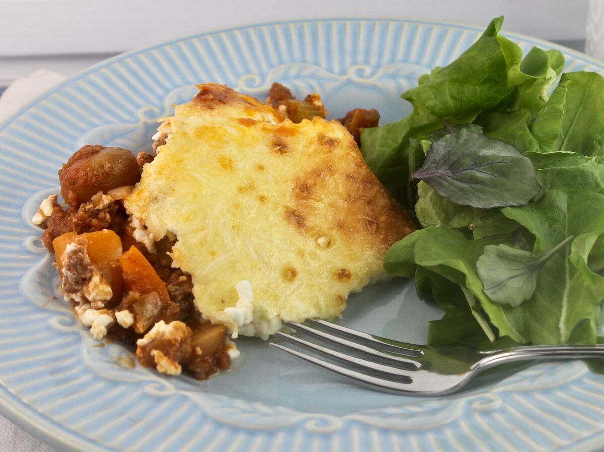Beef Cottage Cheese Casserole