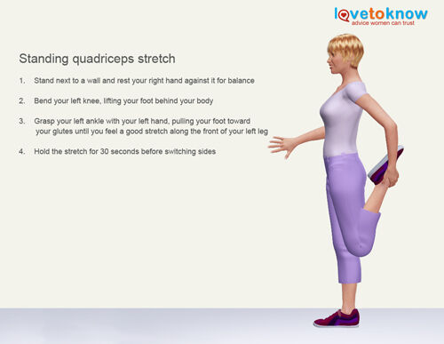 quadriceps stretch