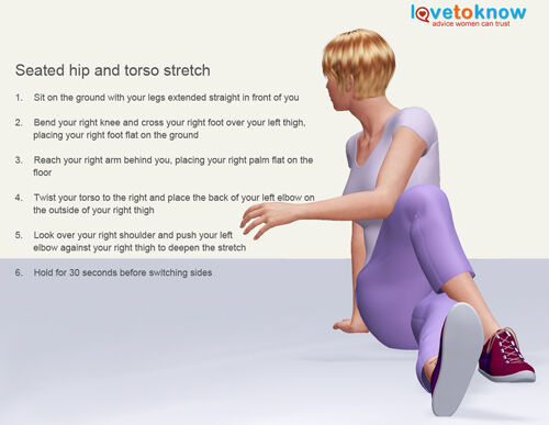 torso and hip stretch