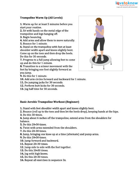 Trampline Routines