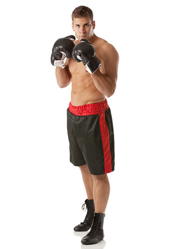 Portrait of a boxer