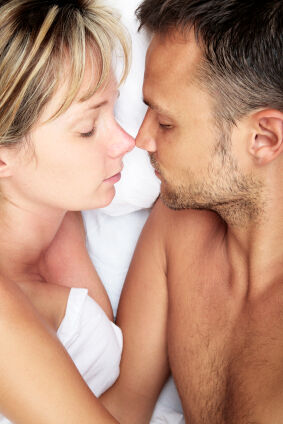 couple in bed