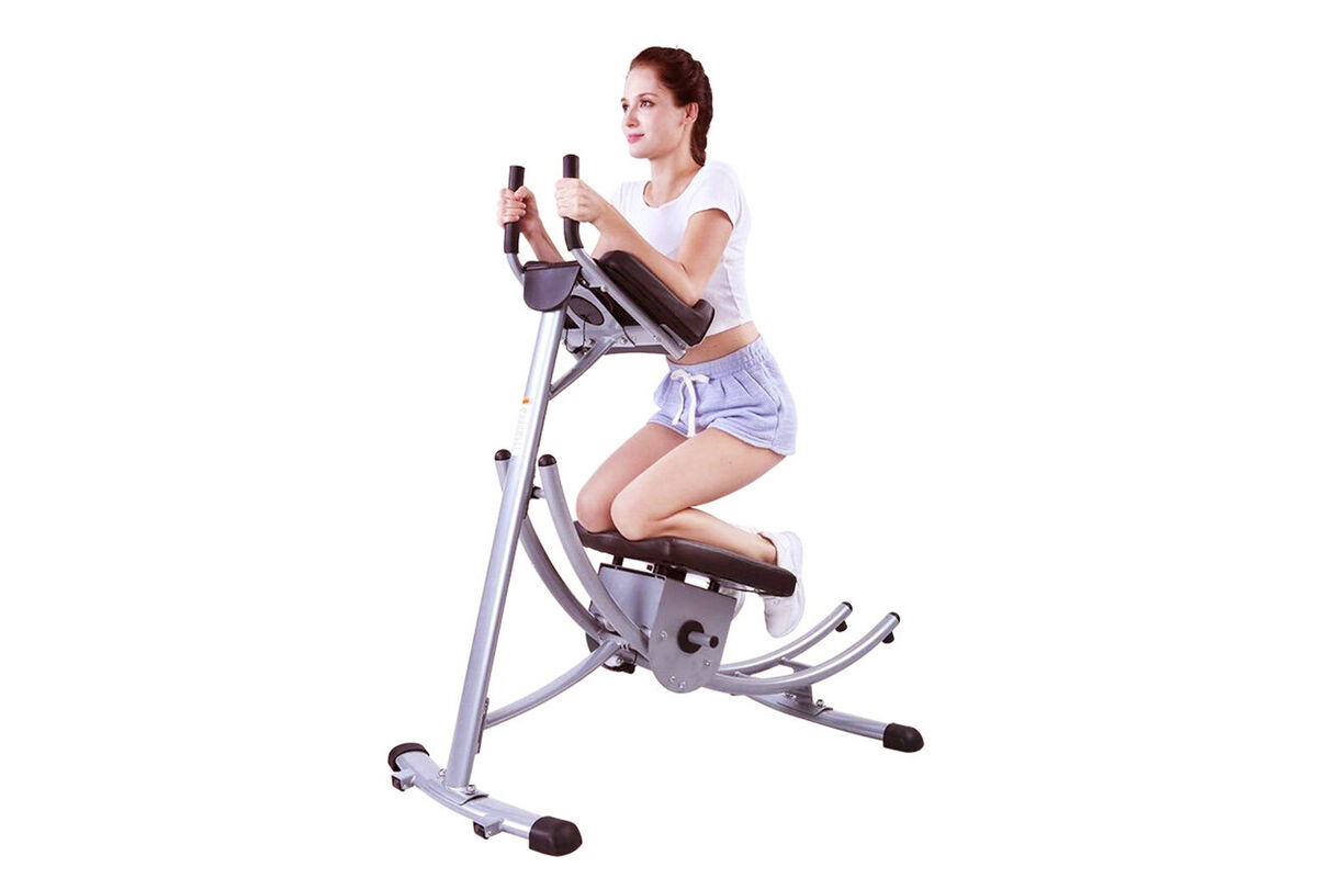 Abs Abdominal Exercise Machine Ab Crunch Coaster Body Shaper Max Core Fitness