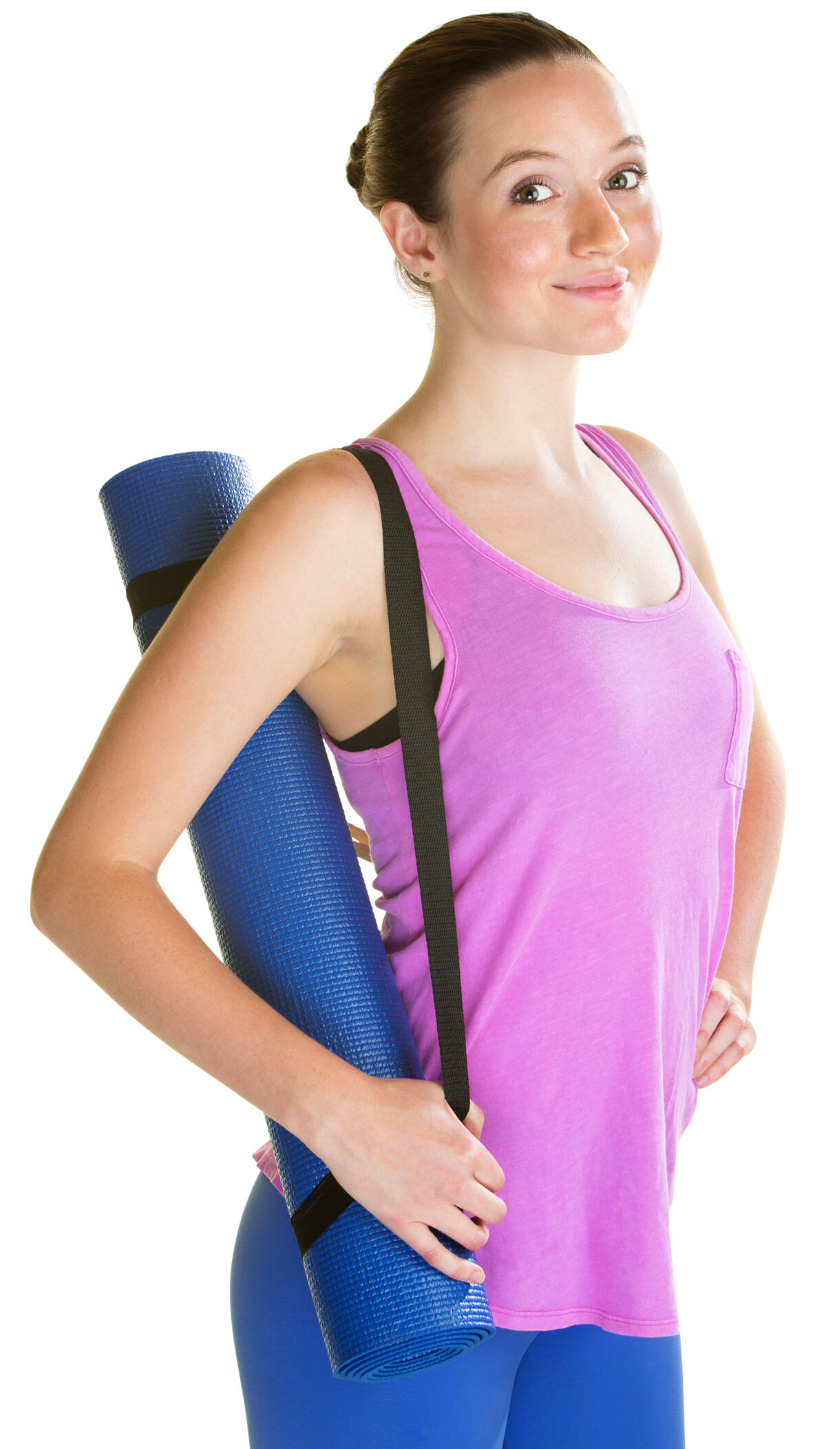 carrying yoga mat