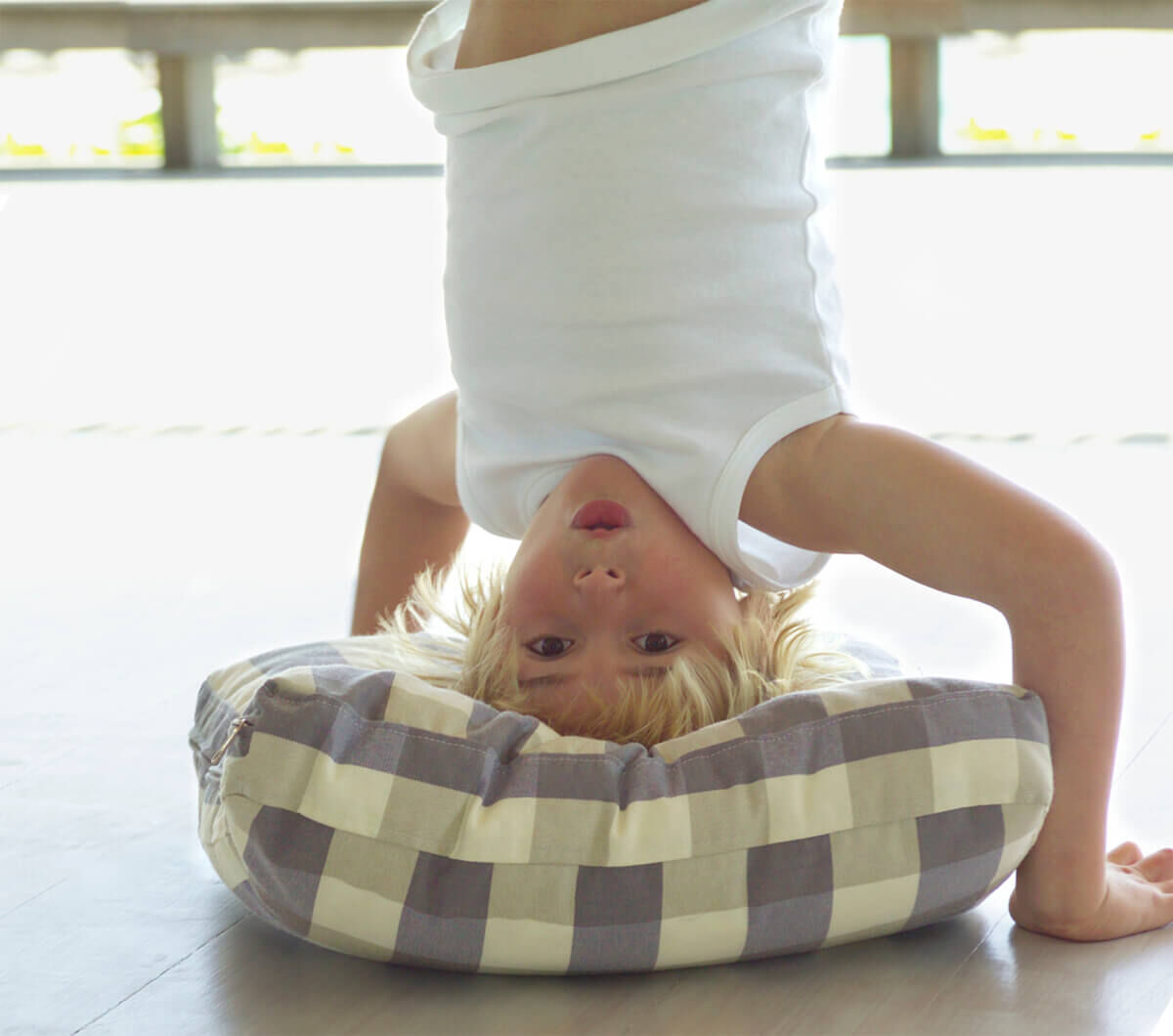 Cushion your inversion practice