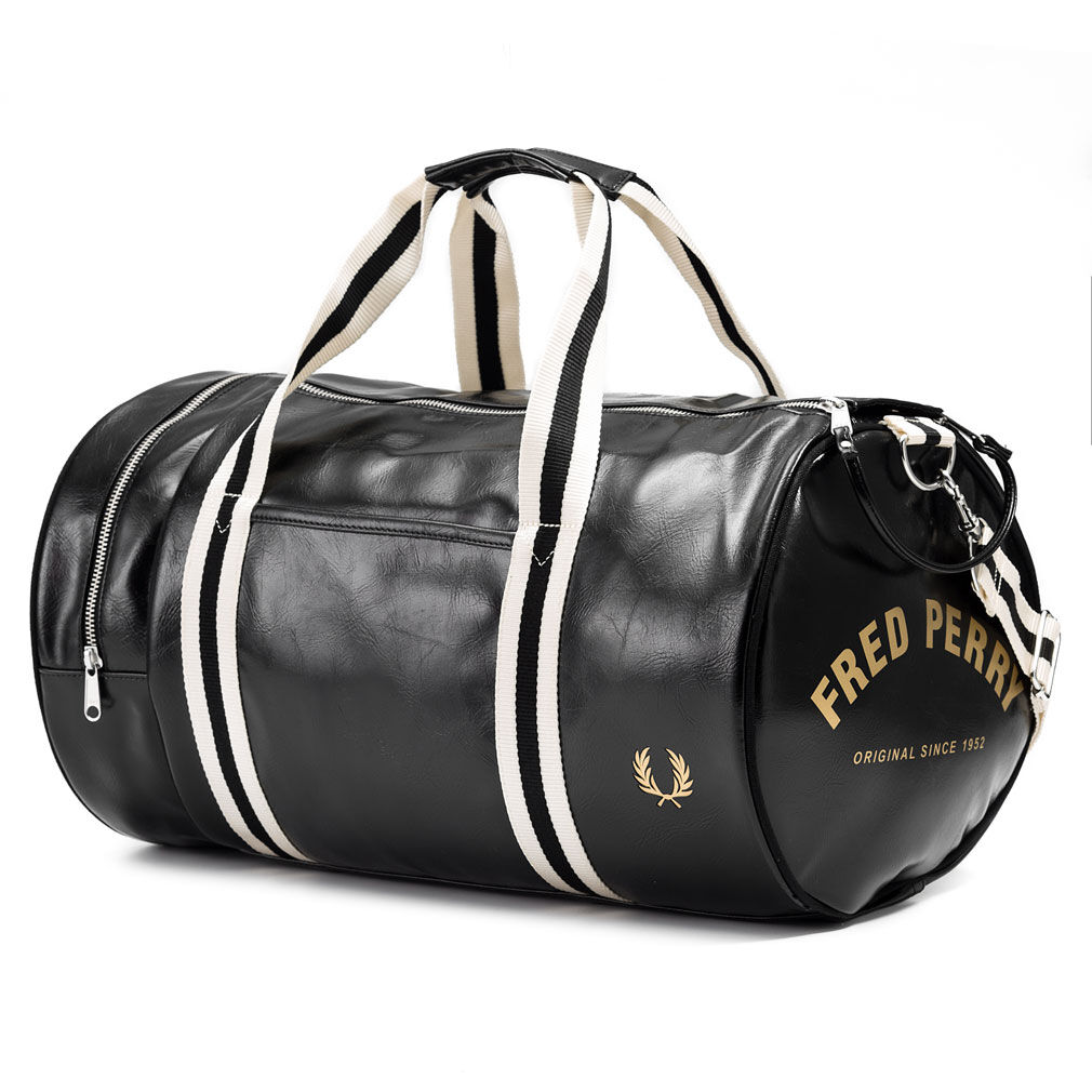 Fred Perry PVC Barrel Bag