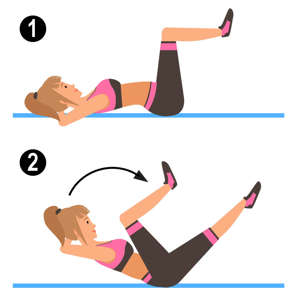 Pilates Criss Cross Crunch
