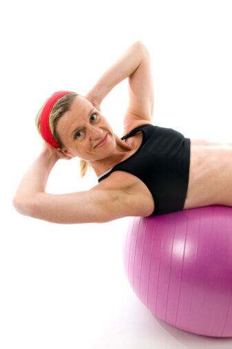 Exercise balls mix it up!