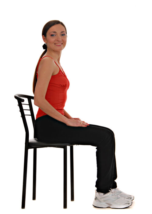 leg exercises sitting down