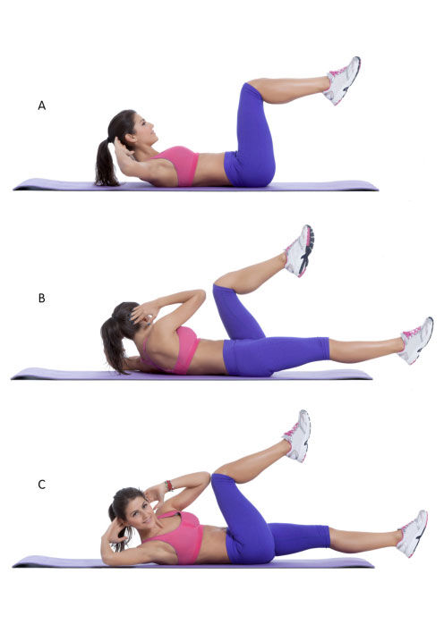 Bicycle Crunch Exercise