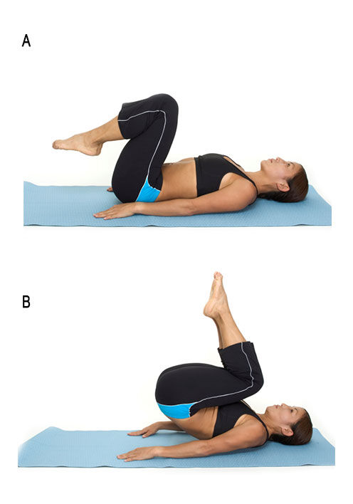 Reverse Crunch Exercise