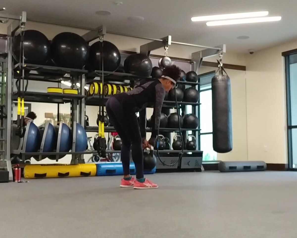 Kettlebell Deadlift