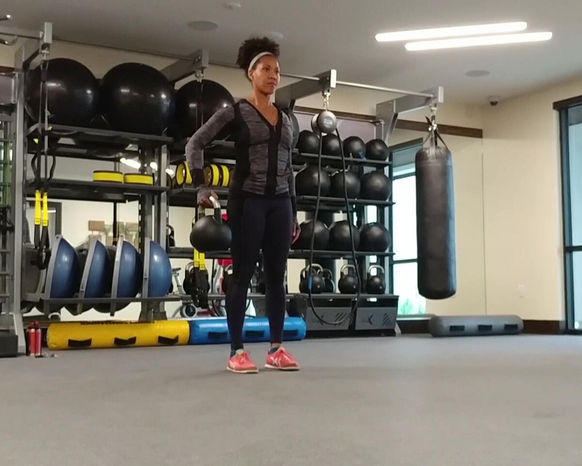 Kettlebell Suitcase Carry