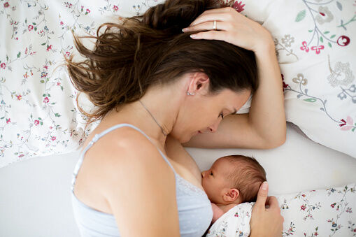 Side-Lying breastfeeding position