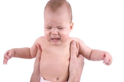 upset baby