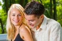 Happy couple after successful IUI