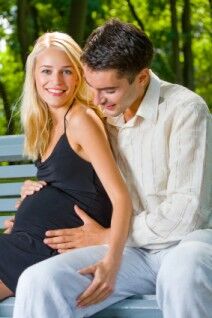 Happy couple after successful IUI