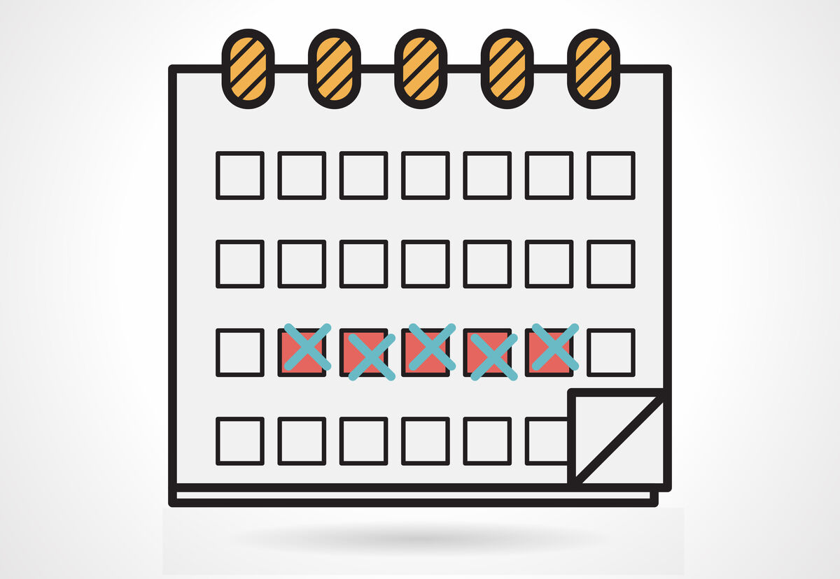 Menstrual cycle chart