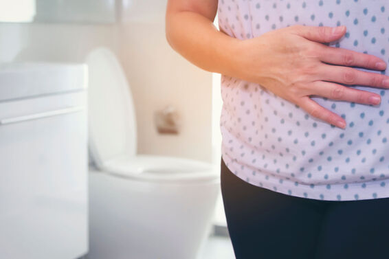 Woman With Stomachache