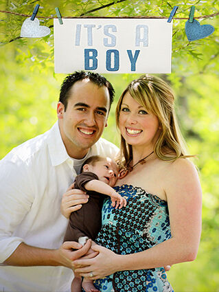 Photo Birth Announcement