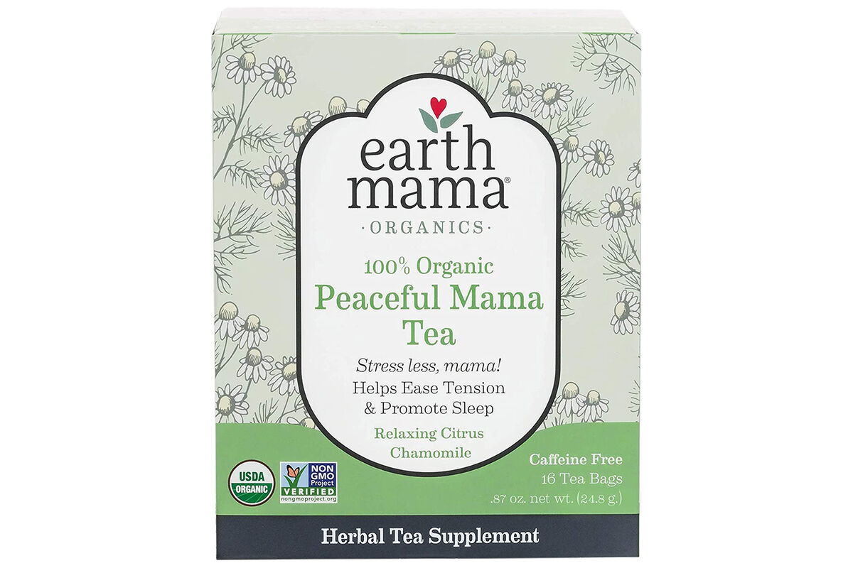 Earth Mama Organic Peaceful Mama Tea Bags for Pregnancy and Beyond,