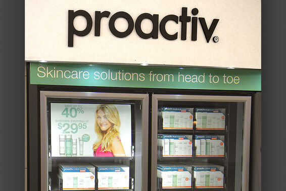 Proactiv skincare vending machine