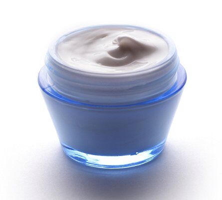 Image of a jar of homemade lotion
