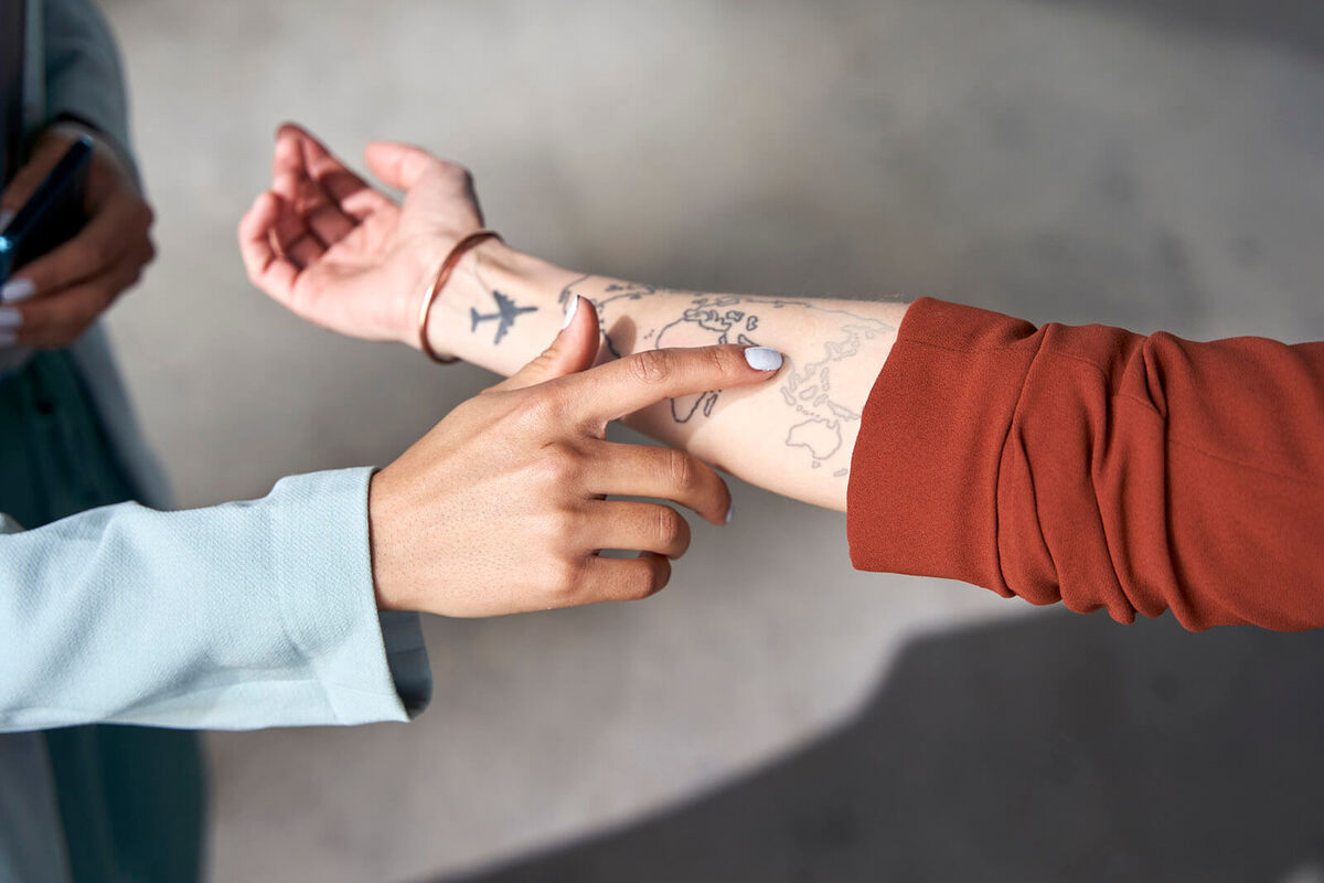 Lighten tattoo naturally
