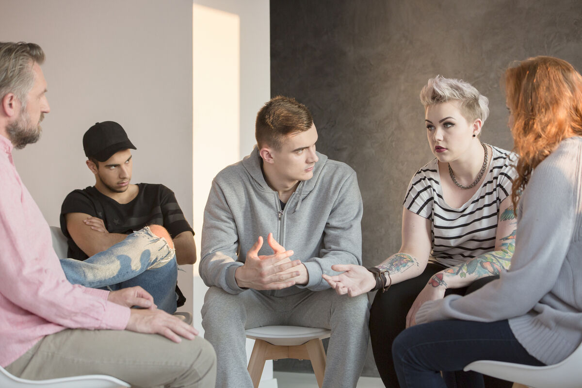 support group meeting