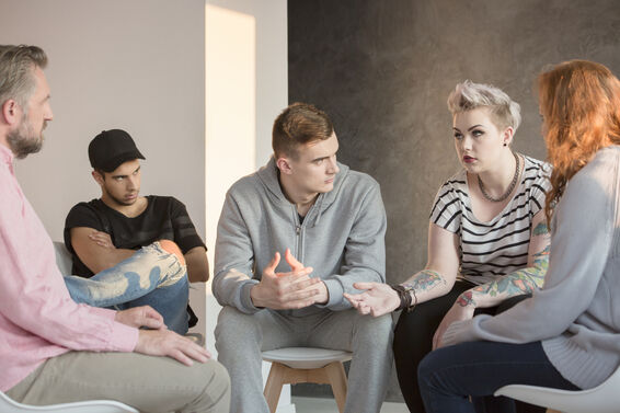 support group meeting