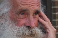Elderly senior man