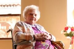Lady in Wheelchair